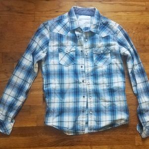 Womens Aeropostle button up shirt size Small